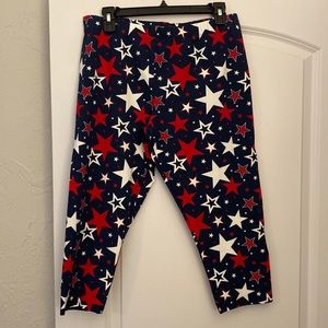 Cropped stars leggings